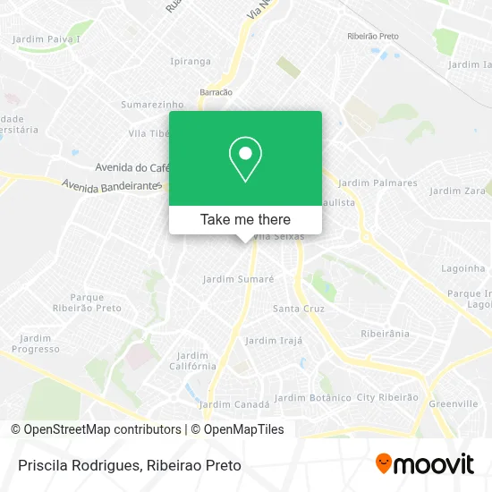 Priscila Rodrigues map