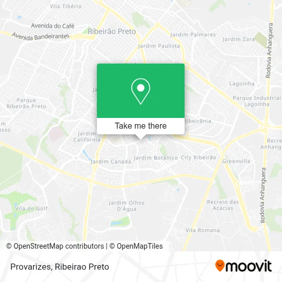 Provarizes map