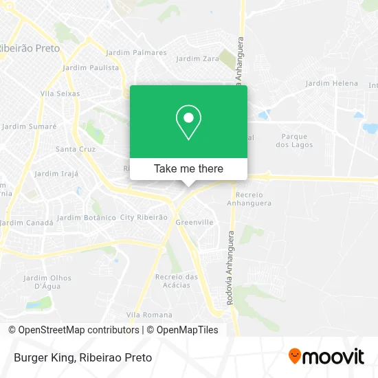 Burger King map