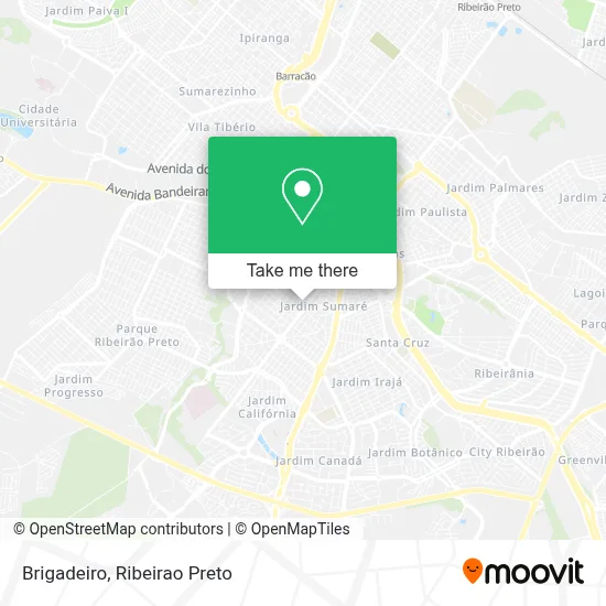 Brigadeiro map