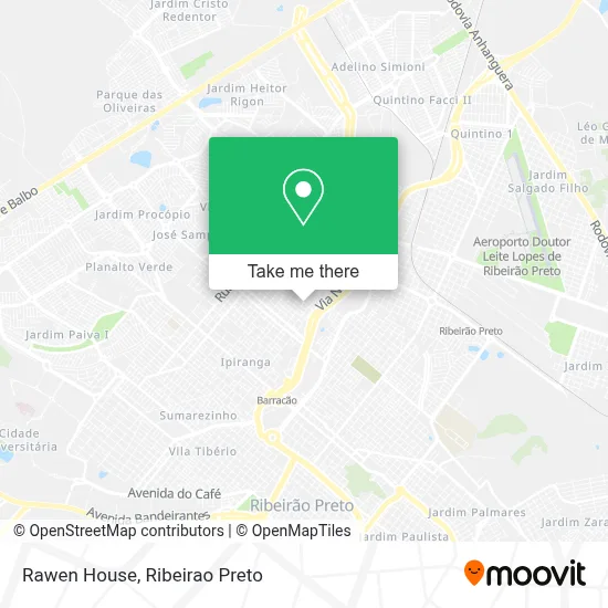 Rawen House map