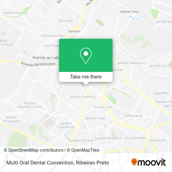 Multi Oral Dental Convention map