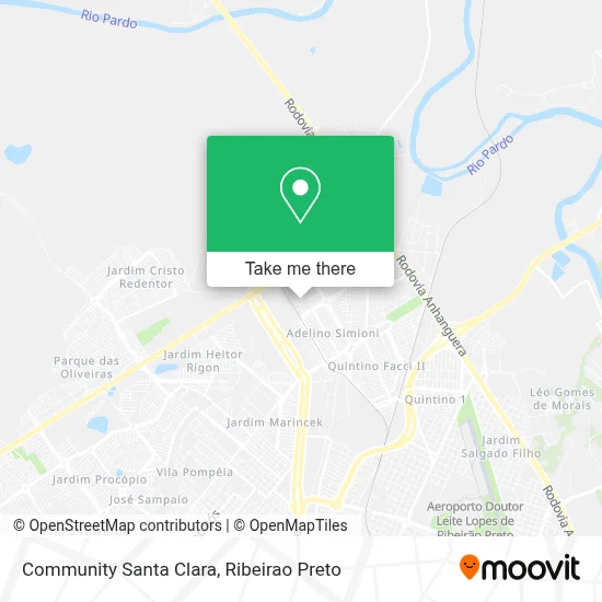 Community Santa Clara map
