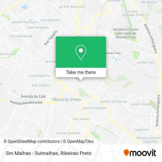 Sm Malhas - Sulmalhas map