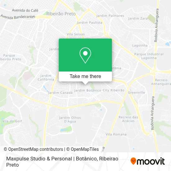 Maxpulse Studio & Personal | Botânico map