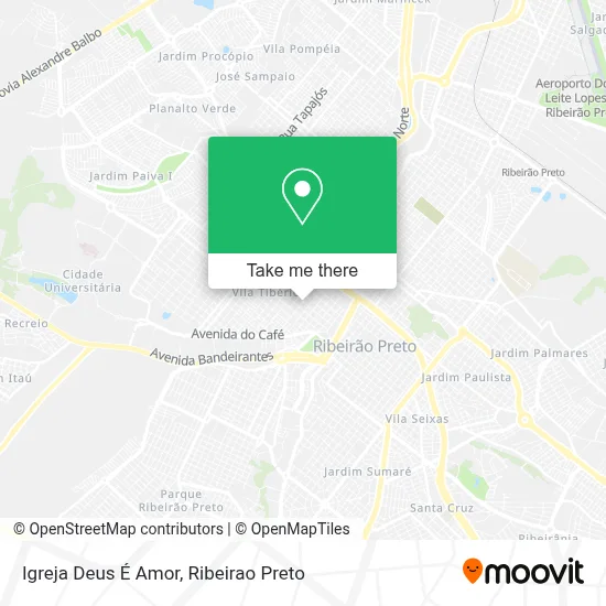 Igreja Deus É Amor map