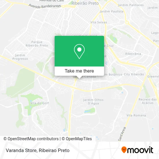 Varanda Store map