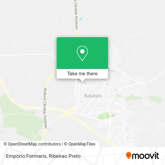 Empório Formaris map