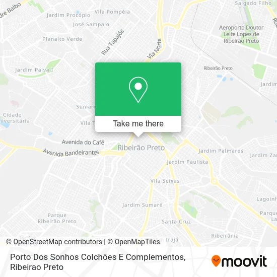 Porto Dos Sonhos Colchões E Complementos map