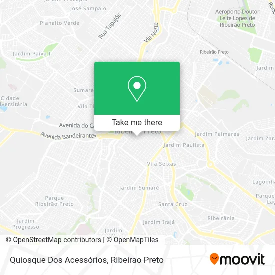 Quiosque Dos Acessórios map