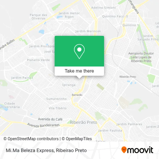 Mi.Ma Beleza Express map