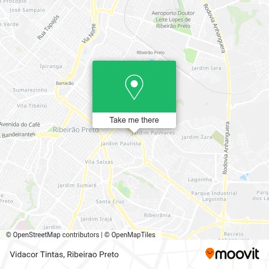 Vidacor Tintas map