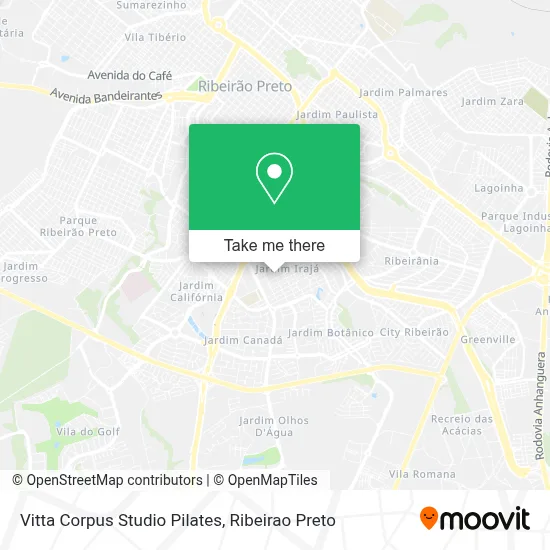 Vitta Corpus Studio Pilates map