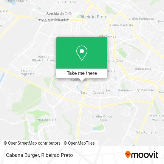 Cabana Burger map