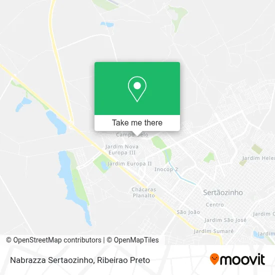 Nabrazza Sertaozinho map