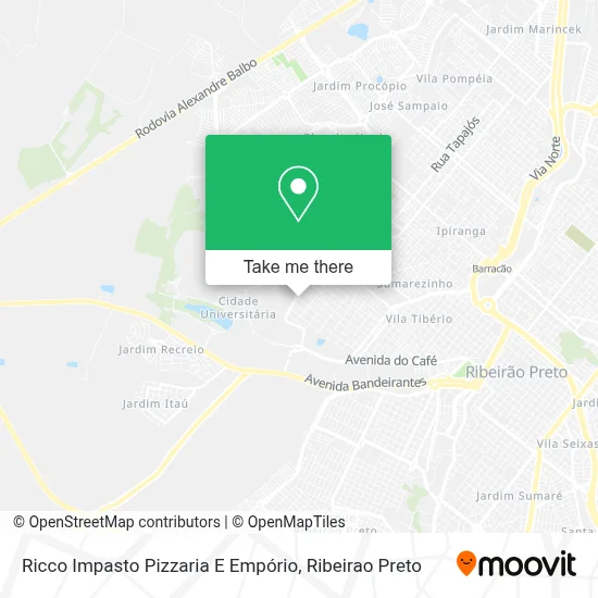 Ricco Impasto Pizzaria E Empório map