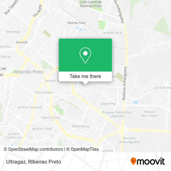 Ultragaz map