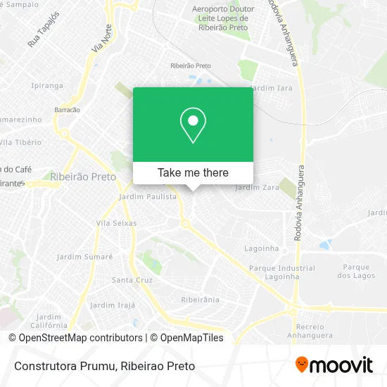 Construtora Prumu map