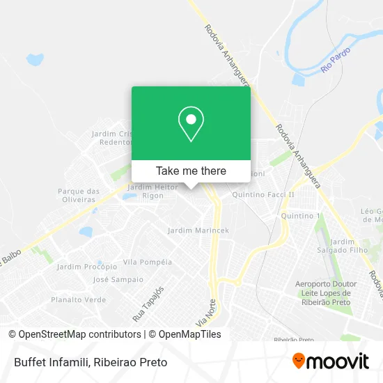 Buffet Infamili map