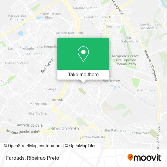 Faroads map