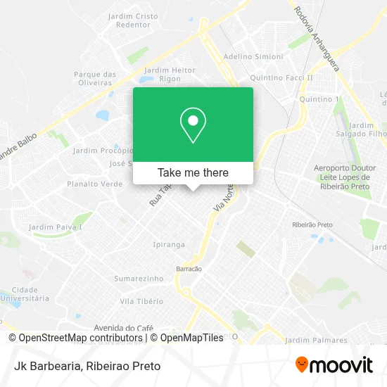 Jk Barbearia map