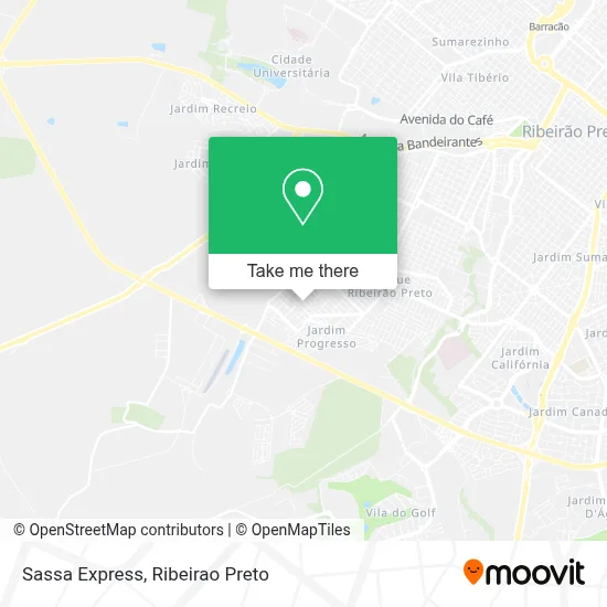 Sassa Express map