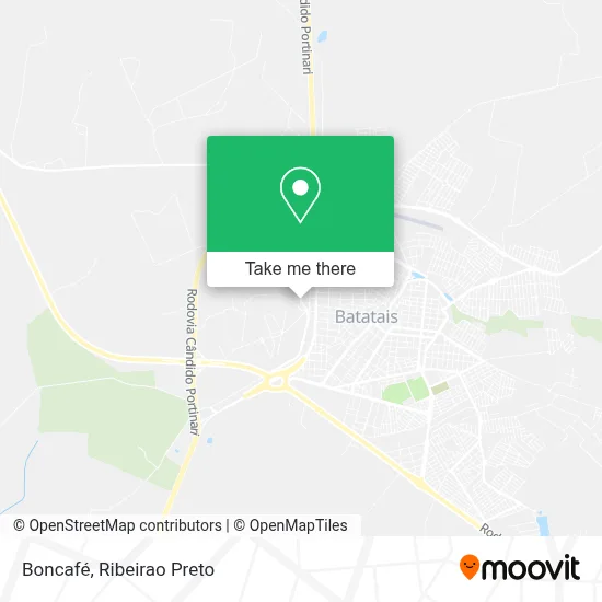 Boncafé map
