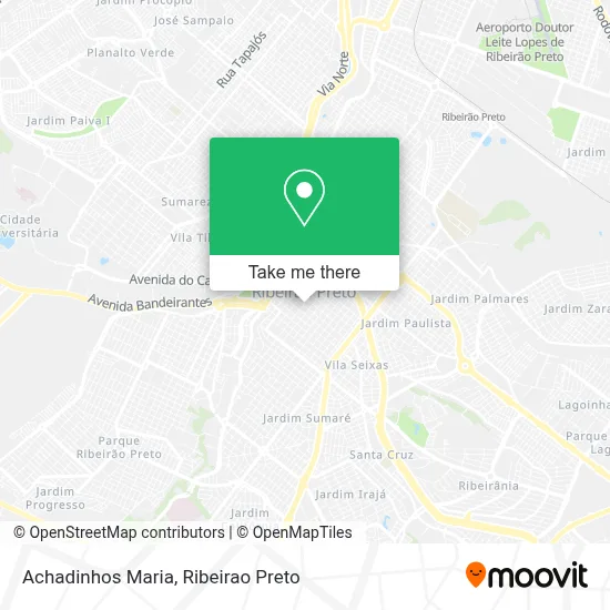 Achadinhos Maria map