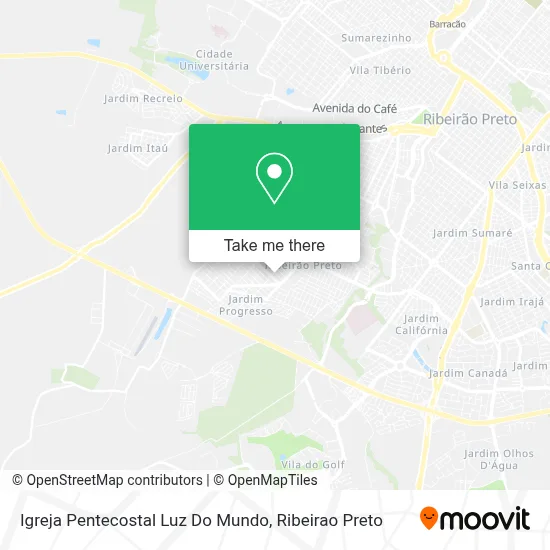 Igreja Pentecostal Luz Do Mundo map