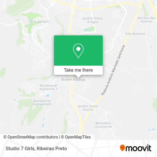 Studio 7 Girls map