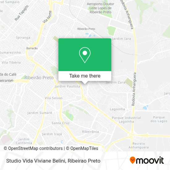Studio Vida Viviane Belini map