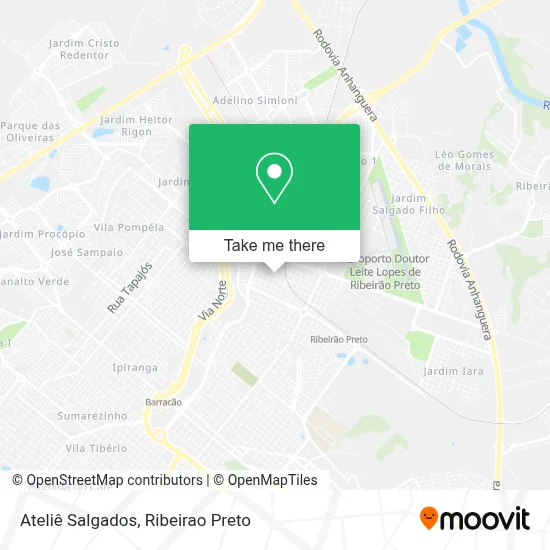 Ateliê Salgados map