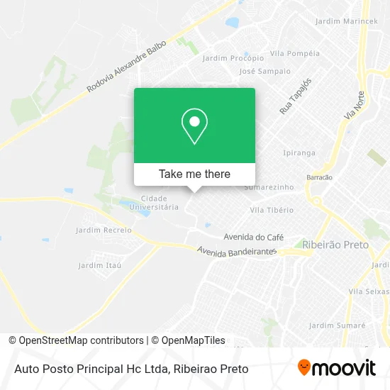 Auto Posto Principal Hc Ltda map