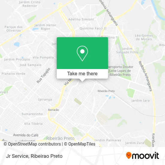 Jr Service map