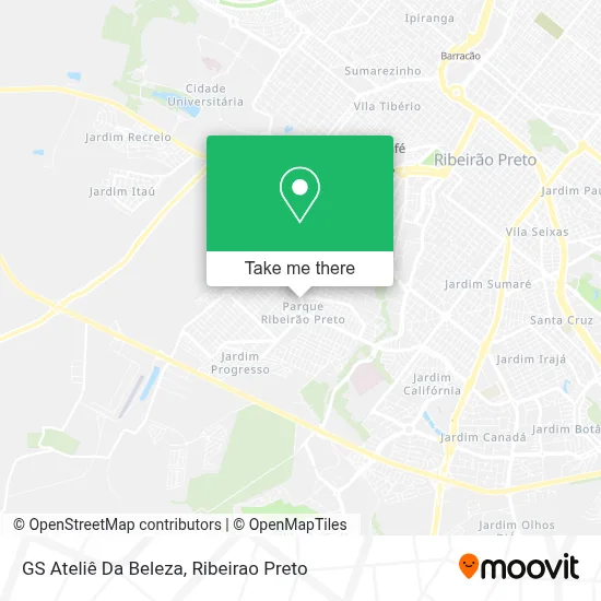 GS Ateliê Da Beleza map