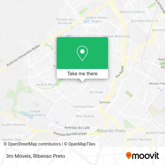 3m Móveis map