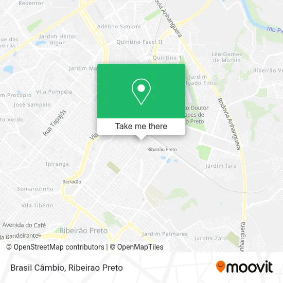 Brasil Câmbio map