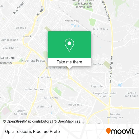 Opic Telecom map