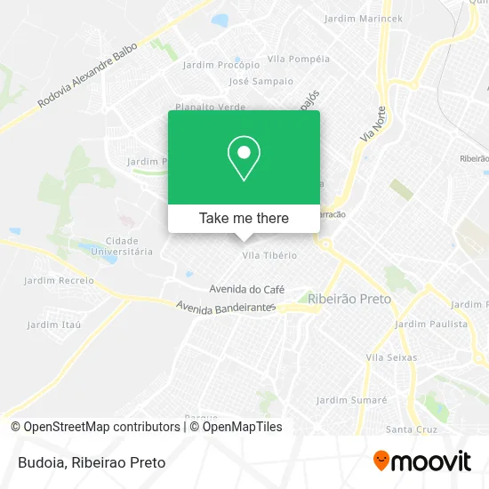 Budoia map
