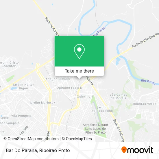 Bar Do Paraná map