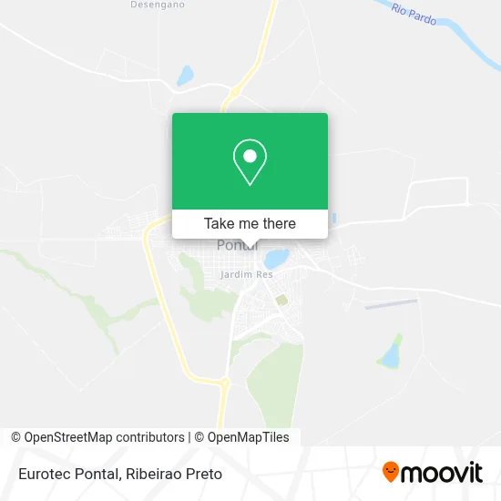 Eurotec Pontal map