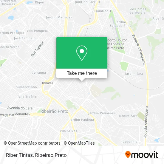 Riber Tintas map