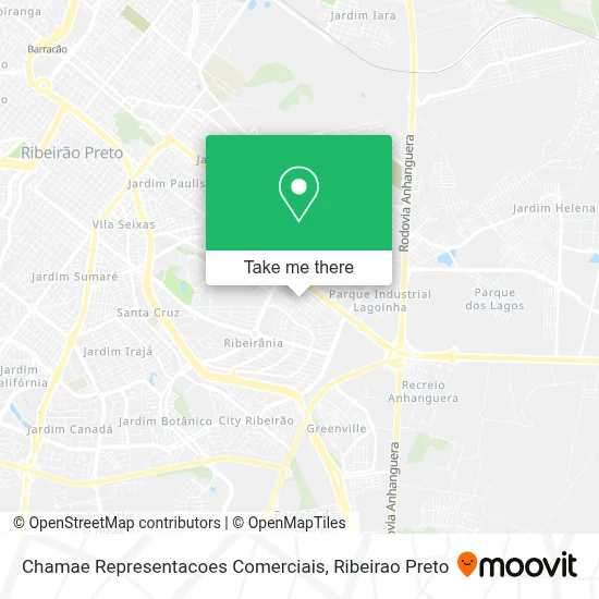 Chamae Representacoes Comerciais map