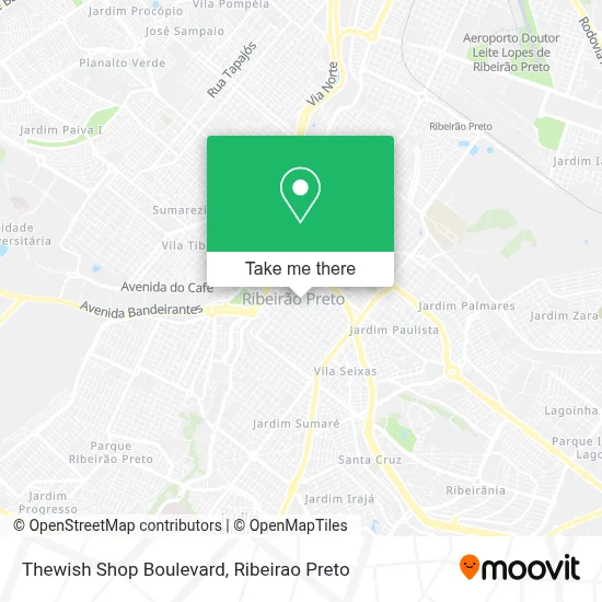 Thewish Shop Boulevard map