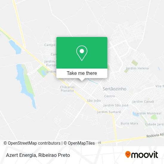 Azert Energia map
