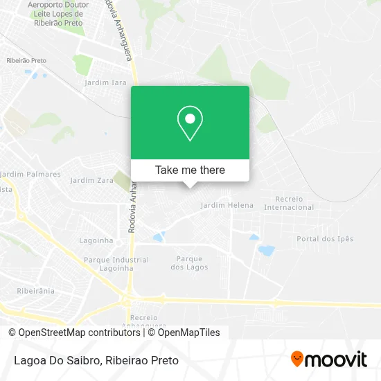 Lagoa Do Saibro map