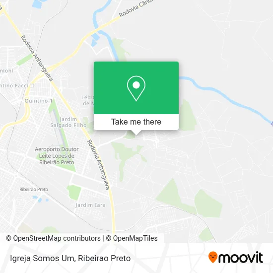 Igreja Somos Um map