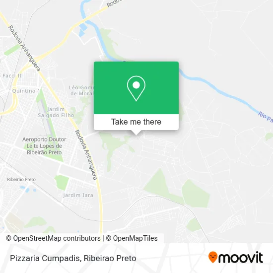 Pizzaria Cumpadis map