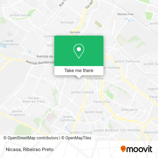 Nicasa map