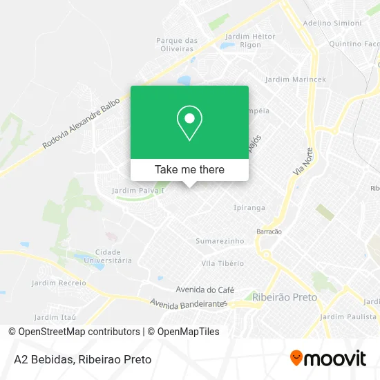 A2 Bebidas map